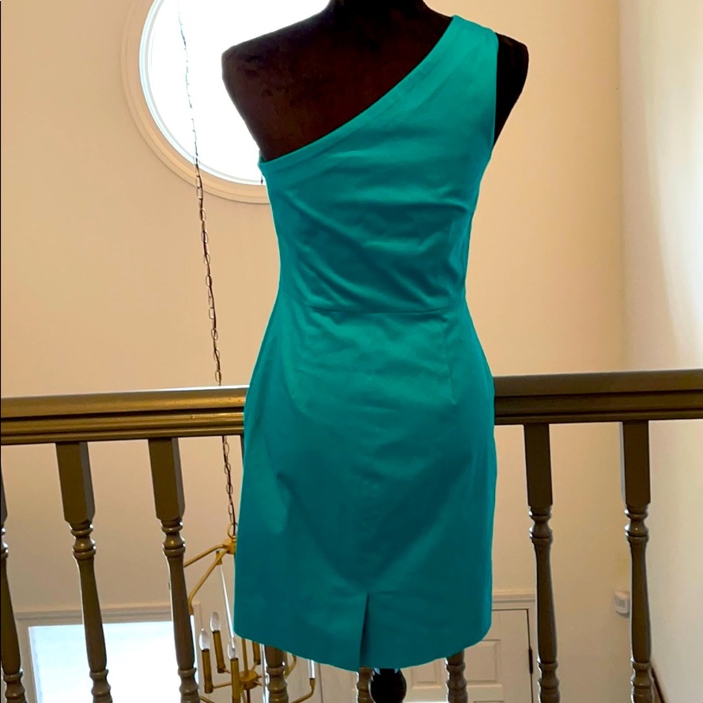J Crew One Shoulder Dress